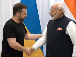 PM Modi, Ukraine's Zelensky Meet On Sidelines Of G7 Summit In Italy PM Modi, Ukraine's Zelensky Meet On Sidelines Of G7 Summit In Italy