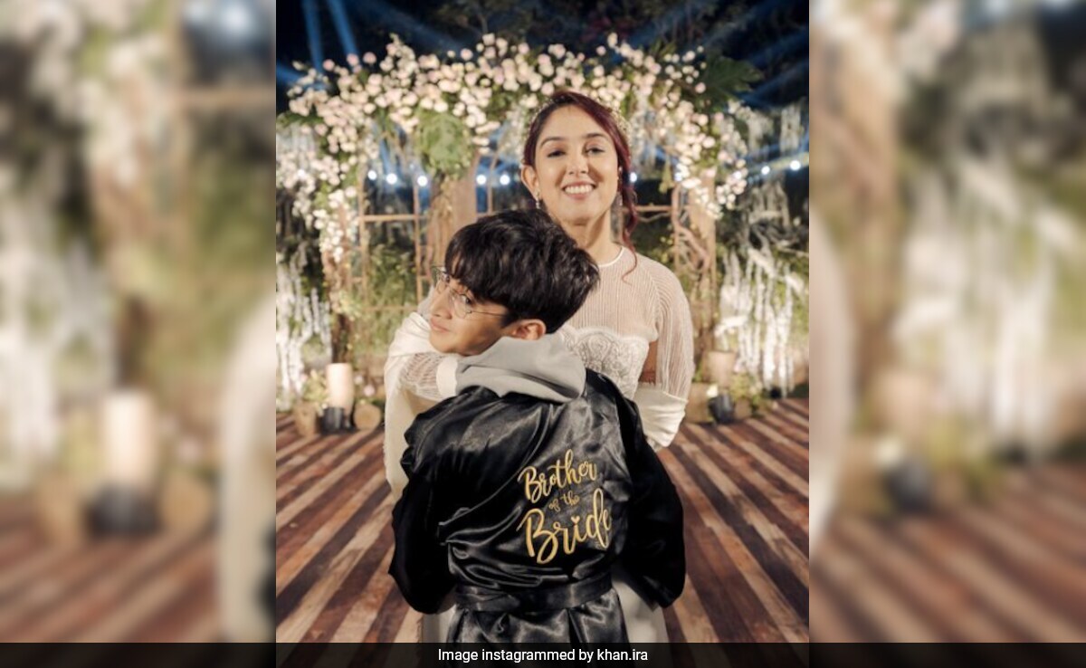 Ira Khan And "Brother Of The Bride" Azad In An Adorable Pic From Udaipur