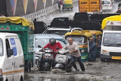 Rain Exposes Poor Infrastructure In Delhi Rain Exposes Poor Infrastructure In Delhi
