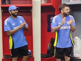 Watch: Virat Kohli, Rohit Sharma On Their Feet As 'True Legend' Arrives For Best Fielder Medal