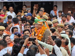 Jodhpur News: मंत्री बनने के बाद पहली बार जोधपुर पहुंचे गजेंद्र सिंह शेखावत, हुआ जोरदार स्वागत