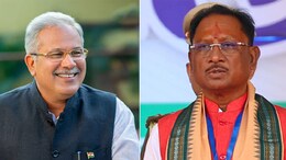 Exit Poll Results: आमने-सामने हुए विष्णु और भूपेश, पूर्व CM ने कहा- सब TRP का खेल, सीएम ने दिया ये जवाब...