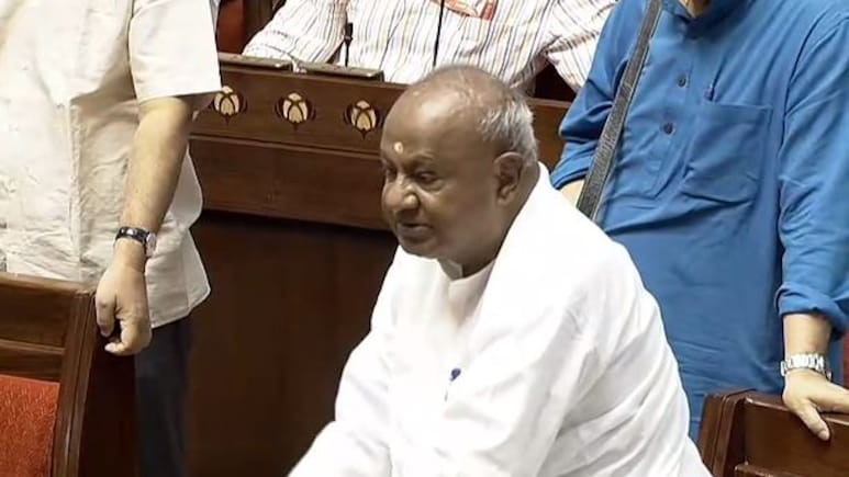 "Baseless": Deve Gowda Slams Trump Over "Dead Economy" Remark On India