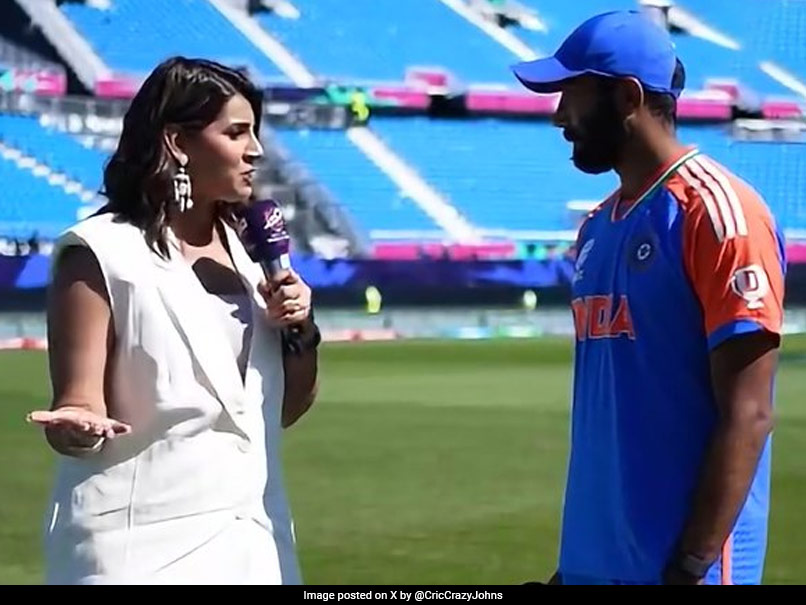 "What's For Dinner?":Jasprit Bumrah-Sanjana Ganesan's On-Camera 'Husband-Wife' Moment Is Viral
