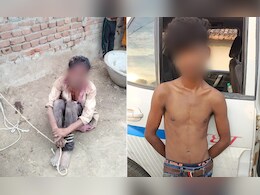 चोरी के शक में तालिबानी सज़ा, 2 युवकों को रस्सी से बांधकर किया ये सलूक