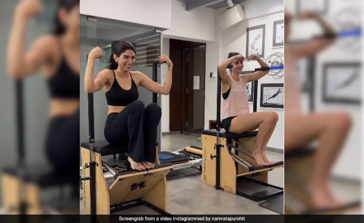 Ananya Panday And Khushi Kapoor's Pilates Session Is More Than Just "Fun And Games"
