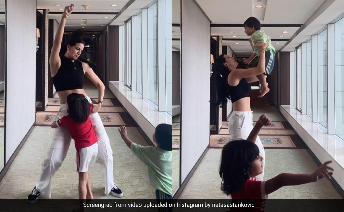 Natasa Stankovic's Gym Workout Can Wait But Not Her Midweek Boogie