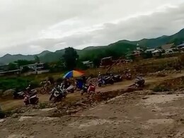 Police Stop Bid To Set Up Market In Area Where Buildings Razed In Manipur's Churachandpur