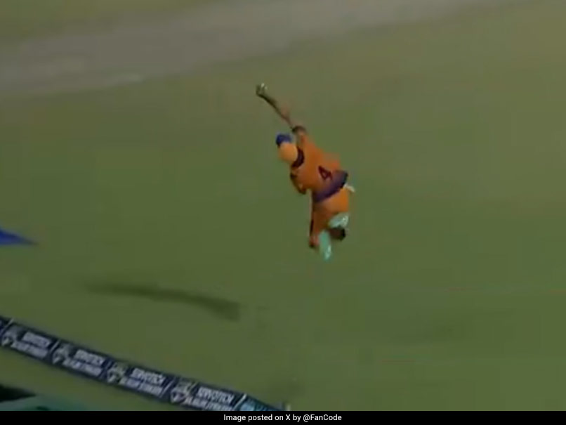 Watch: Player Gives Tribute To Shikhar Dhawan After Taking Sensational Catch In Bengal Pro League