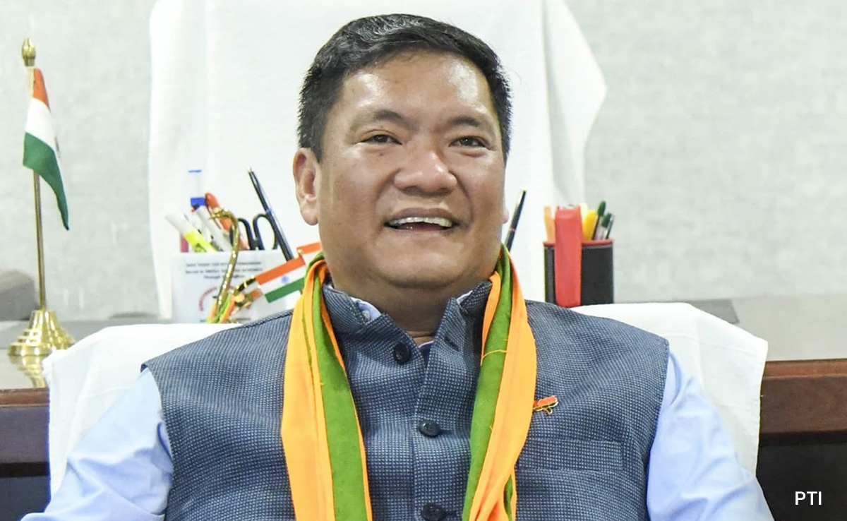 Pema Khandu Sworn In As Arunachal Pradesh Chief Minister Pema Khandu Sworn In As Arunachal Pradesh Chief Minister