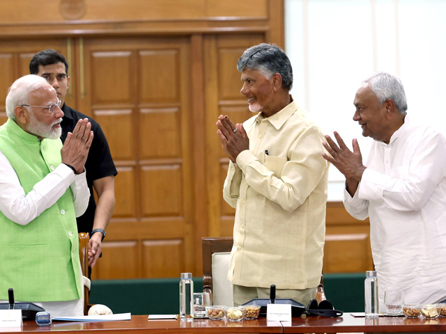 PM Modi Gets Support From Chandrababu Naidu, Nitish Kumar, Oath Ceremony On Saturday