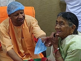 Yogi Adityanath Visits Ailing Mother Savitri Devi At AIIMS Rishikesh Yogi Adityanath Visits Ailing Mother Savitri Devi At AIIMS Rishikesh