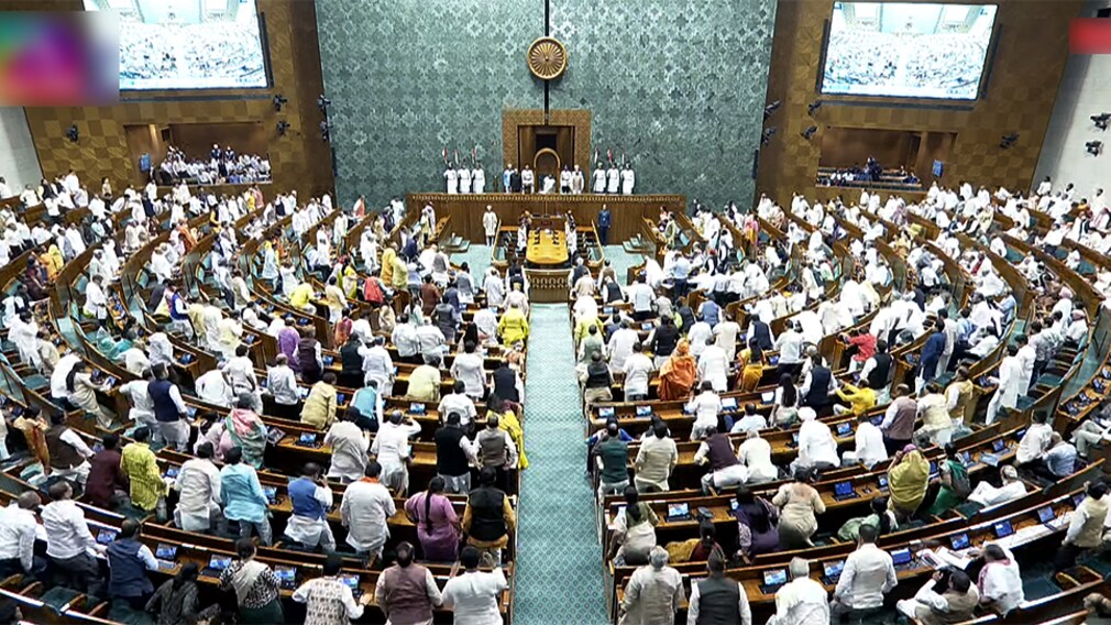 Centre, Opposition's Face-Off In Parliament Over President's Address, NEET