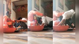 दारू सोडवायला भोंदू बाबाकडे गेला, बाबाने धू धू धुतला; Video तुफान व्हायरल!