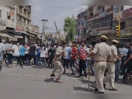 अजमेर के किशनगढ़ सब्जी मंडी में मीट फेंके जाने से भारी बवाल, गुस्साए लोगों ने बाजार बंद कराया, पुलिस ने लाठीचार्ज कर खदेड़ा