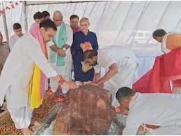 राजस्थान सीएम भजनलाल शर्मा ने किए गिर्राज महाराज के दर्शन, श्रीनाथ जी व मुखारविंद मंदिर में किया दुग्धाभिषेक