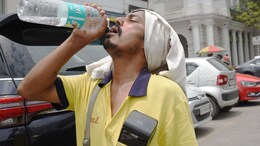 Pics: Hot, Hot, Hot In Delhi, But Some Have No Escape