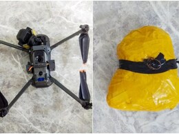 एक बार फिर पकिस्तान से हेरोइन की तस्करी, हवाई फायरिंग कर भागे तस्कर, दो पैकेट बरामद