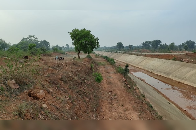Bargi Diversion Project Work Katni Dry Canal Bargi Diversion Project Work Katni Dry Canal
