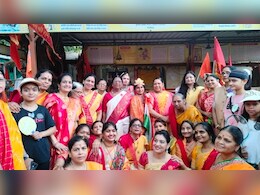 नर्मदापुरम में साड़ी वॉकथॉन थीम पर निकाली गई रैली, जानें क्या है इस पारंपरिक पोशाक का महत्व