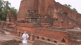 PM Modi Visits Ruins Of Ancient Nalanda University In Bihar's Rajgir