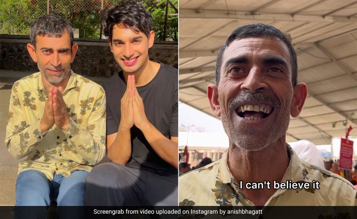 Watch: Influencer Fulfills Security Guard's Wish To Visit Ram Temple, Wins Hearts