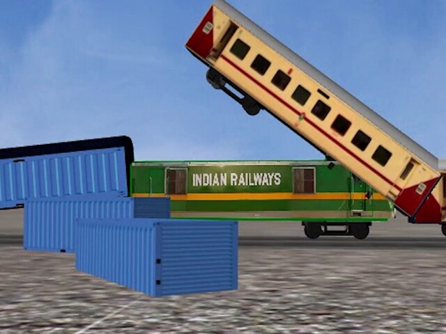 Animation: How Goods Train Missed Signal, Crashed Into