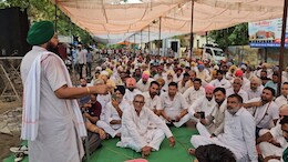 Rajasthan News: पंजाब की 'दादागिरी' राजस्थान पर पड़ रही भारी! गंगनहर में सिंचाई के पानी की मांग को लेकर किसानों का धरना&nbsp;