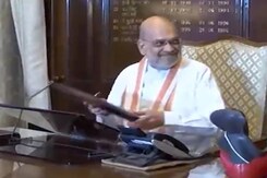 Home Minister Amit Shah Takes Charge Home Minister Amit Shah Takes Charge