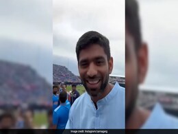 "Dream Big": US Bowler Saurabh Netravalkar's Message To Children After His Match Heroics "Dream Big": US Bowler Saurabh Netravalkar's Message To Children After His Match Heroics