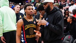 Bronny James, LeBron's Teen Son, Picked By LA Lakers In NBA Draft