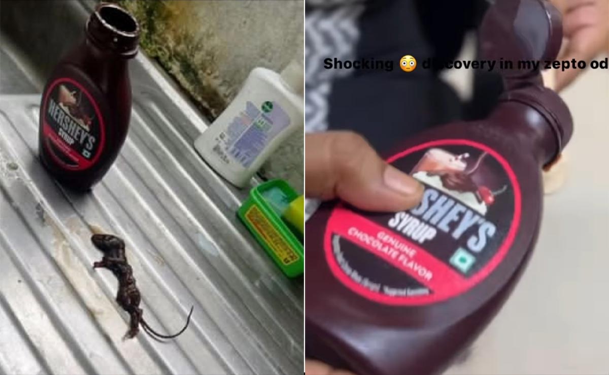 Instagram Users Claim They Found Dead Rat Inside Chocolate Syrup Bottle, Hershey's Apologises