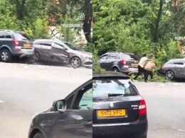 Shocking Video: Road Rage Incident In UK Sees Driver Attacked With Rock Shocking Video: Road Rage Incident In UK Sees Driver Attacked With Rock