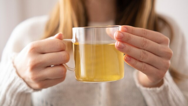 Green tea contains antioxidants which can help lower risk of chronic diseases