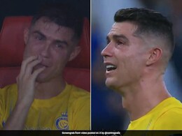 Video: Tearful Cristiano Ronaldo Hard To Console As Al-Nassr Lose King's Cup Final To Al Hilal
