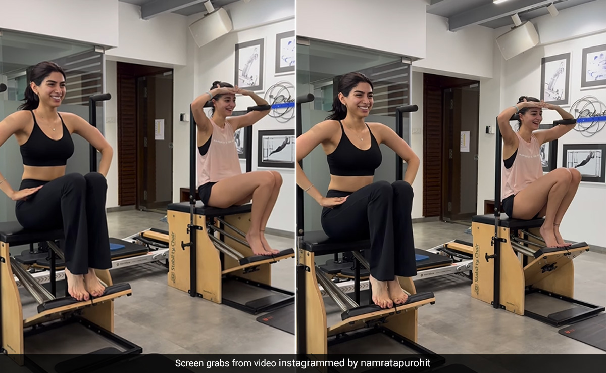 Khushi Kapoor And Ananya Panday Go Fighting Fit Into The Weekend With Armchair Pilates