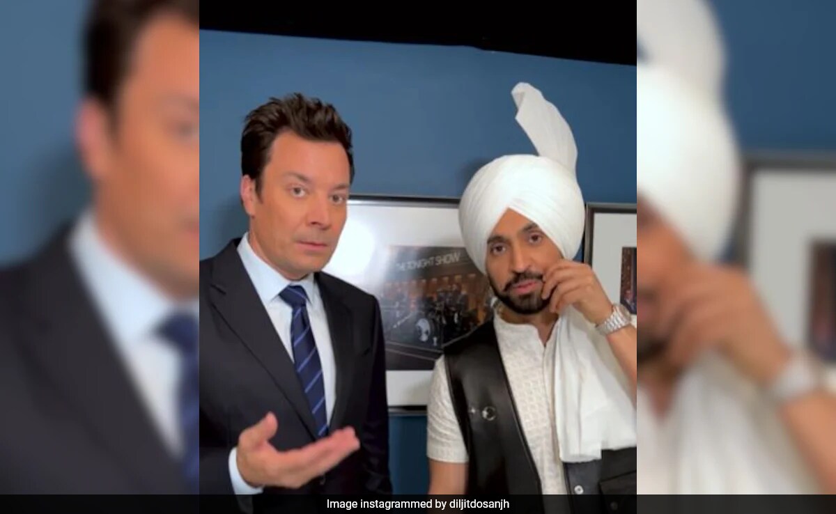 Crazy Viral - Diljit Dosanjh Teaches Punjabi To Jimmy Fallon: "<i>Punjabi Aa Gaye Oye</i>". Watch