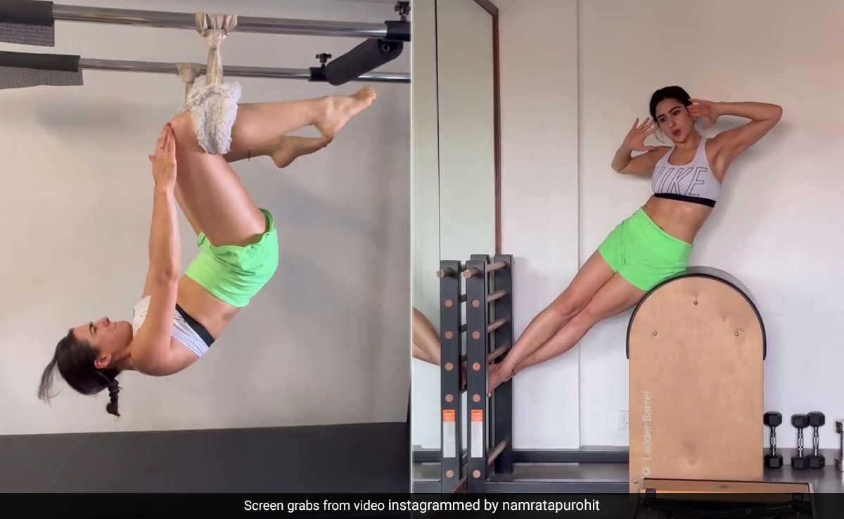Sara Ali Khan's Crunches On The Cadilac Looks Like A Far Cry From Our Daily Drill