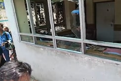 Delhi Jal Board Office In Chhatarpur Vandalised Delhi Jal Board Office In Chhatarpur Vandalised