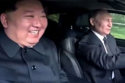Putin Takes North Korea's Kim Jong Un On Luxury Car Ride Putin Takes North Korea's Kim Jong Un On Luxury Car Ride