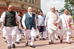 Day After Lok Sabha Election Results, Key NDA Meet In Delhi Day After Lok Sabha Election Results, Key NDA Meet In Delhi