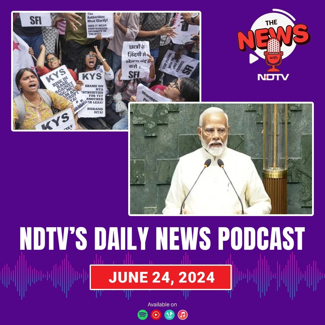 The NEWS Ep85: Arrest In NEET Paper Leak, UP Police Exam Paper Leak, PM Modi's 'Emergency' Jibe episode artwork