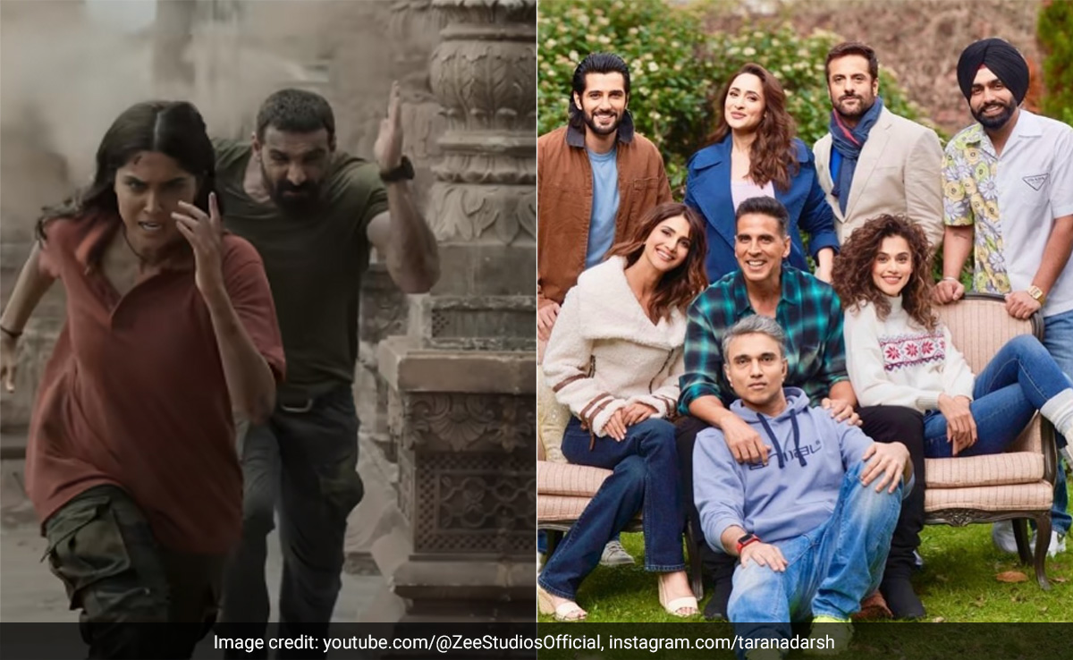 The Big Box Office Clash: Akshay Kumar's Khel Khel Mein vs John Abraham's Vedaa