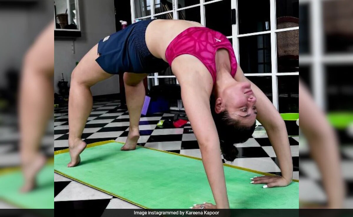 A Sneak Peek Into Kareena Kapoor's "Favourite Yoga Asana". Can You Guess It?