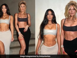 Kim Kardashian And Khloe Kardashian Make This Sister Act A Stylish One In Matching Monochrome Outfits