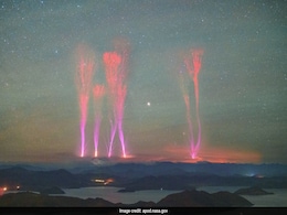 NASA Shares Stunning Pic Of Rare "Gigantic Jets" Spotted Over Himalayas NASA Shares Stunning Pic Of Rare "Gigantic Jets" Spotted Over Himalayas