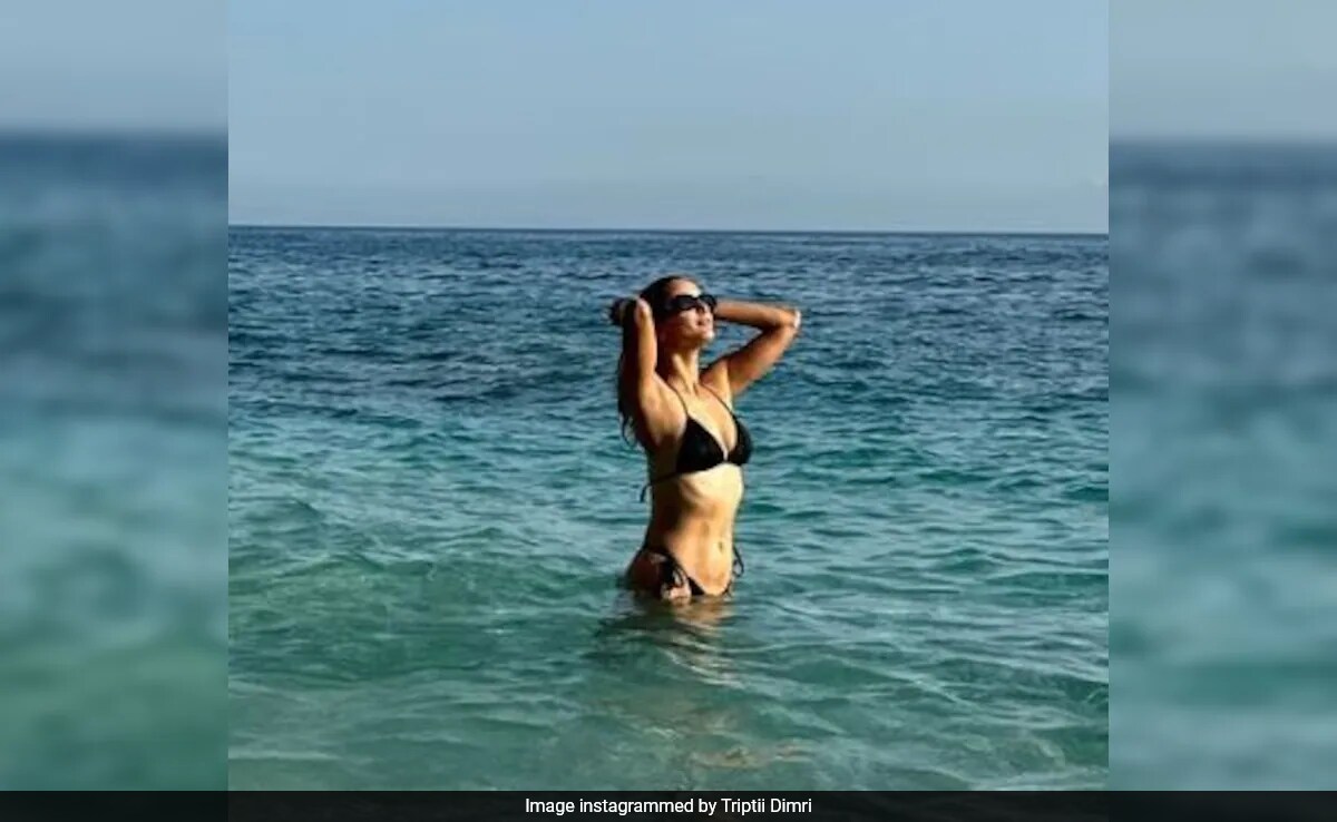 Just Triptii Dimri Setting The Internet On Fire With Her Pics In Swimsuits From Italy