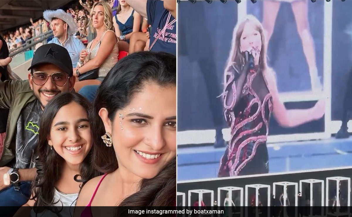 Watch: Shark Tank's Aman Gupta Is Now A 'Swiftie' After Attending Taylor Swift Concert