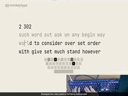 A 'Rocket' Blasts: YouTuber Achieves Typing Speed Of Over 300 Words Per Minute A 'Rocket' Blasts: YouTuber Achieves Typing Speed Of Over 300 Words Per Minute