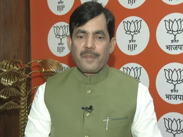 "We Know How To Run Coalition": BJP's Syed Shahnawaz Hussain